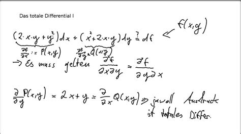 totales differential beispiel.